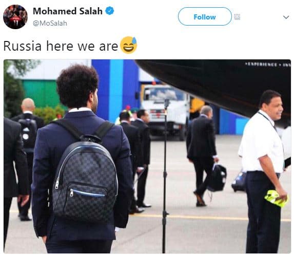 Mohamed salah mosalah follow russia here we are