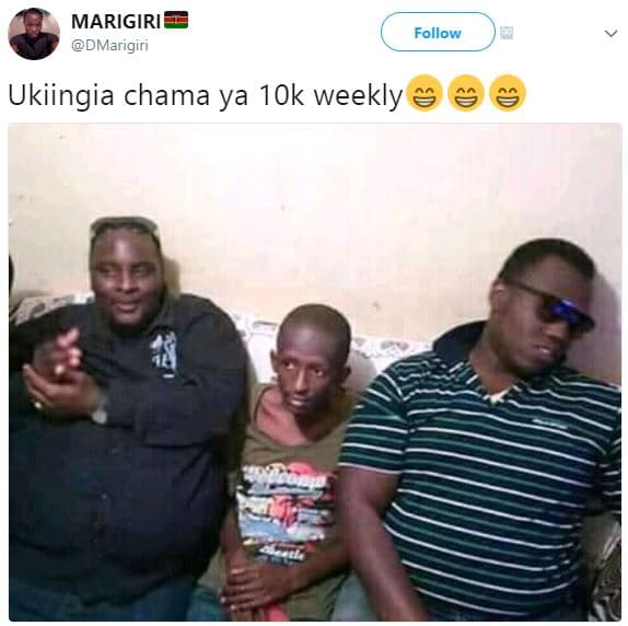 Marigiri dmarigiri follow ukiingia chama ya 1ok weekly