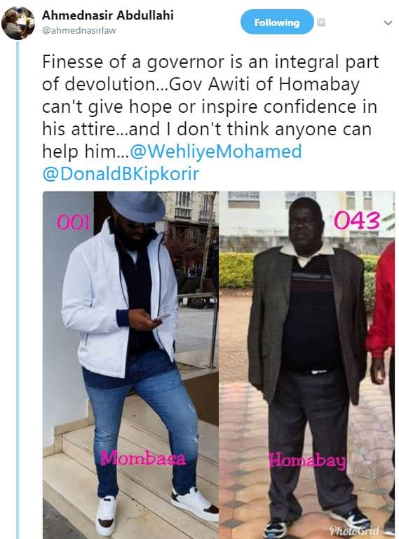 Ahmednasir abdullahi ahmeanasirlaw following finesse of a governor is an integra