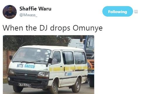 Shaffie waru mwass _ following when the dj drops omunye nits sacco