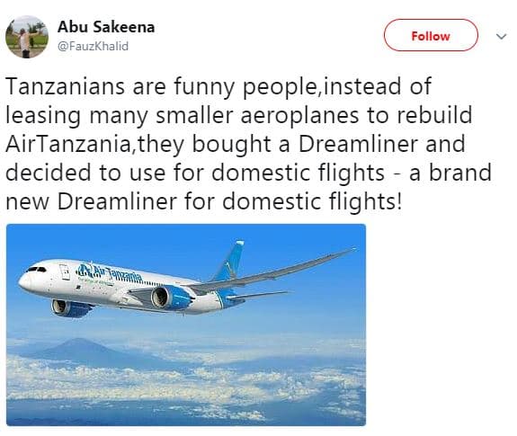 Abu sakeena fauzkhalid follow tanzanians are funny people instead of leasing man