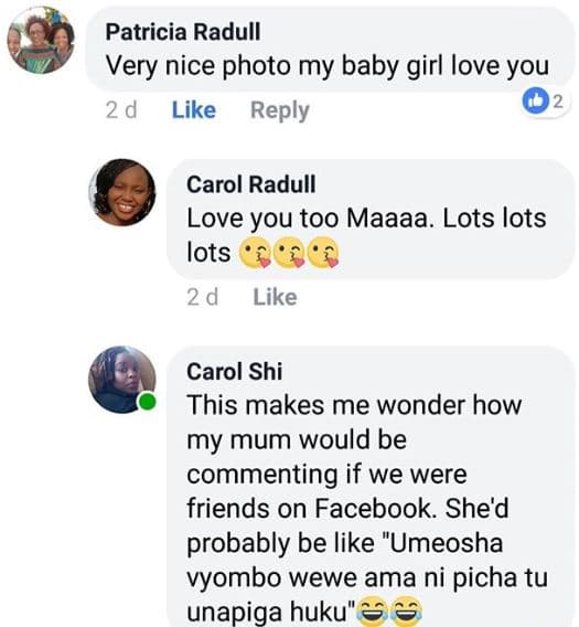 Patricia radull very nice photo my baby girl love you 2 d like reply carol radul