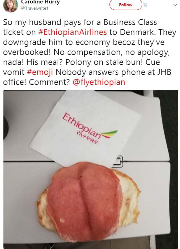 Carolıne hurry travelwrite follow so my husband pays for a business class ticket