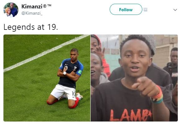 Kimanzi kimanzi _ follow legends at 19. lamp