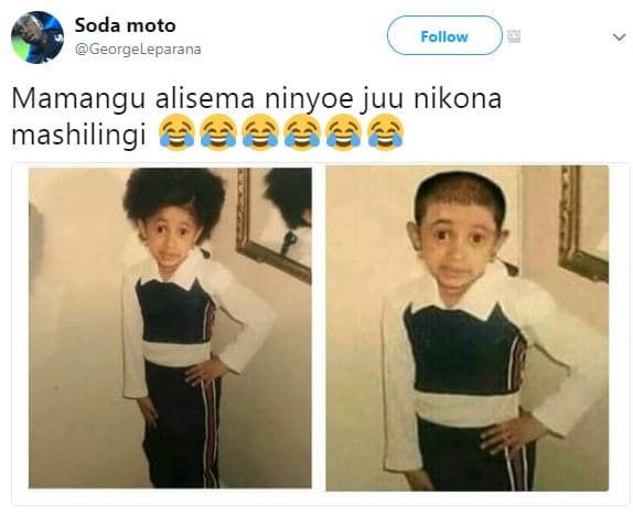 Soda moto georgeleparana follow mamangu alisema ninyoe juu nikona mashilingi aa6