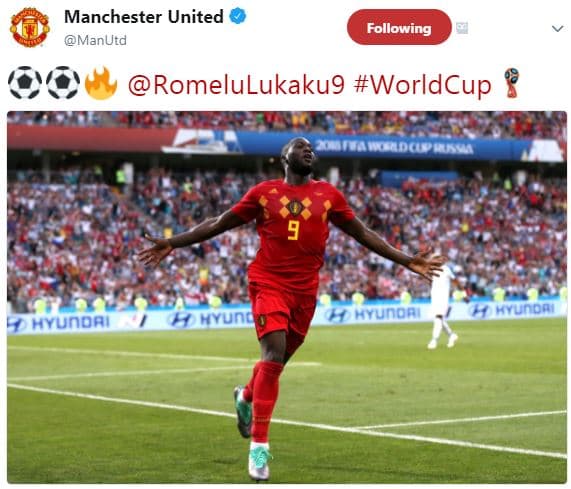 Manchester united manutd following romelulukakug worldcup kpu hkyune mkyunoai my