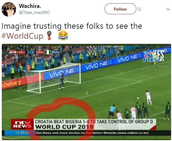 Wachira. thee_maveric follow imagine trusting these folks to see the worldcup ro