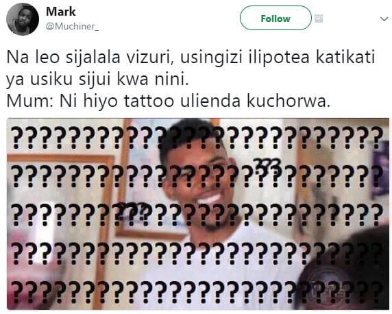 Mark muchiner _ follow na leo sijalala vizuri usingizi ilipotea katikati ya usik