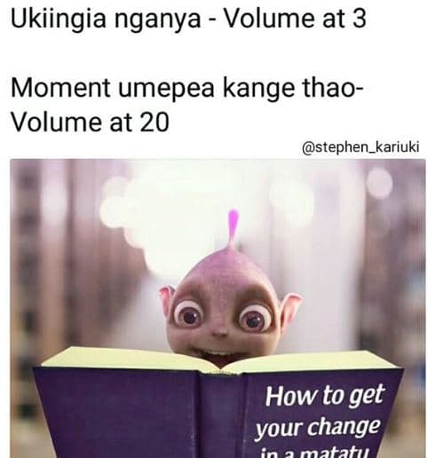 Ukiingia nganya volume at 3 moment umepea kange thao volume at 20 stephen_kariuk