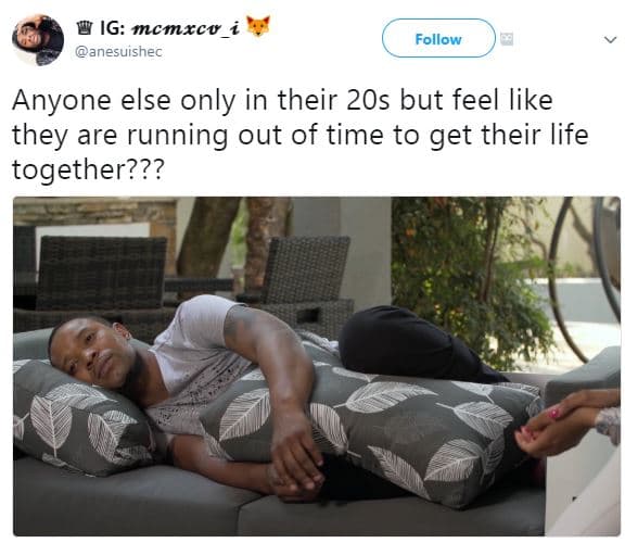 V ig mcmxcv_i anesuishec follow anyone else only in their 2os but feel like they