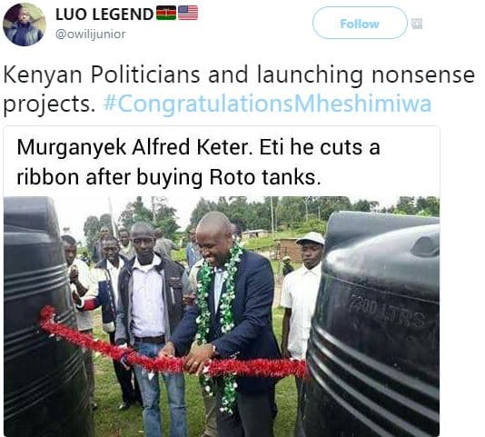 Luo legend owilijunior follow kenyan politicians and launching nonsense projects