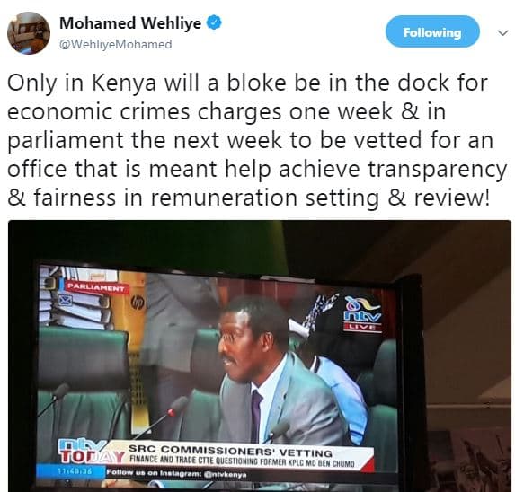 Mohamed wehliye wehliyemohamed following only in kenya will a bloke be in the do