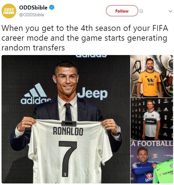 Oddsbible oo oddsbible follow when you get to the 4th season of your fifa career