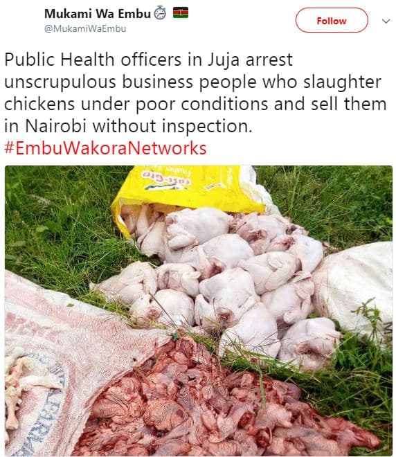 Mukami wa embu mukamiwaembu follow public health officers in juja arrest unscrup