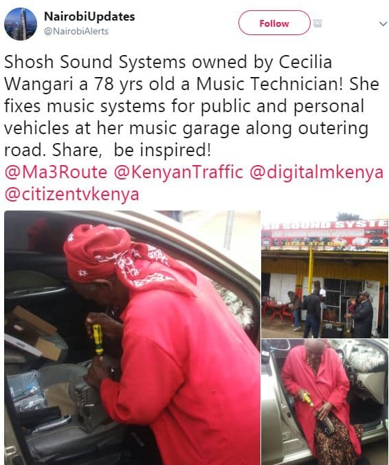 Nairobiupdates nairobialerts follow shosh sound systems owned by cecilia wangari