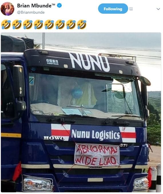 Brian mbunde brianmbunde following yvjvjj 94 nund how 'nunu logistics xbkorm 271