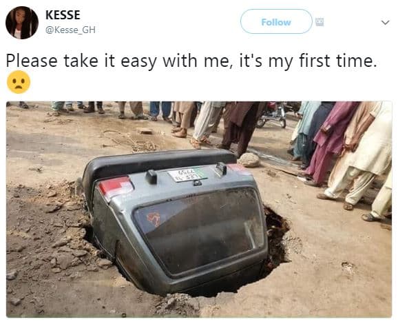 Kesse kesse_gh follow please take it easy with me, it's my first time.