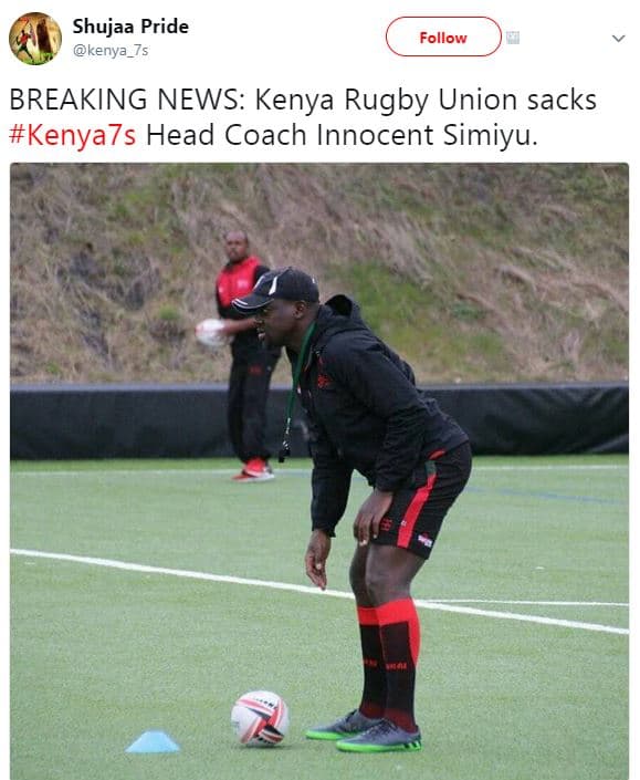 Shujaa pride kenya_7s follow breaking news kenya rugby union sacks kenya7s head