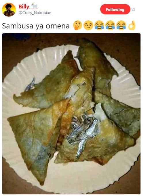 Billy crazy_nairobian following sambusa ya omena