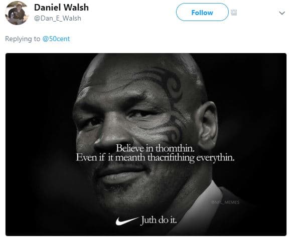 Daniel walsh dan_e_walsh follow replying to socent believe in thomthin. even if