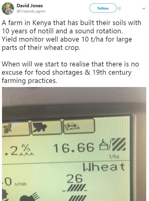 David jones cropnuts_agron follow farm in kenya that has built their soils with