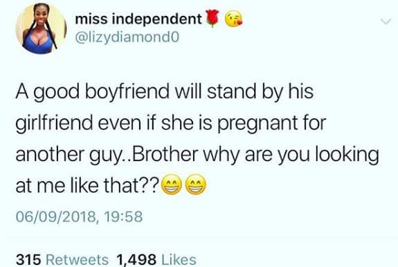 Miss independent lizydiamondo a good boyfriend will stand by his girlfriend even