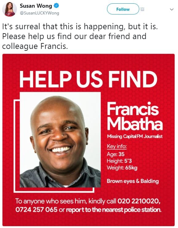 Susan wong susanluckywong follow it's surreal that this is happening but it is.