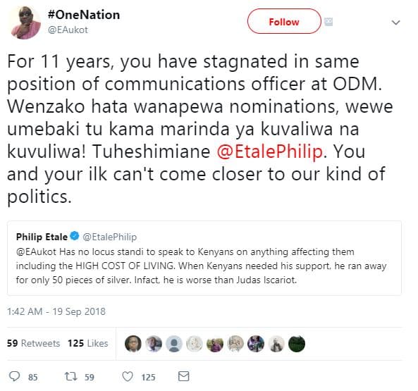 Onenation eaukot follow for 11 years, you have stagnated in same position of com