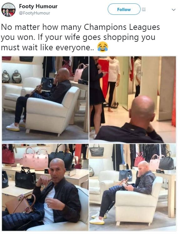 Footy humour footyhumour follow no matter how many champions leagues you won if