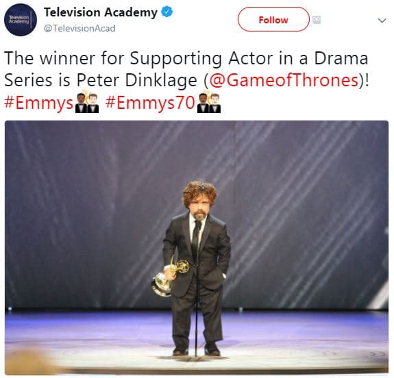 Television academy televisionacad follow the winner for supporting actor in a dr