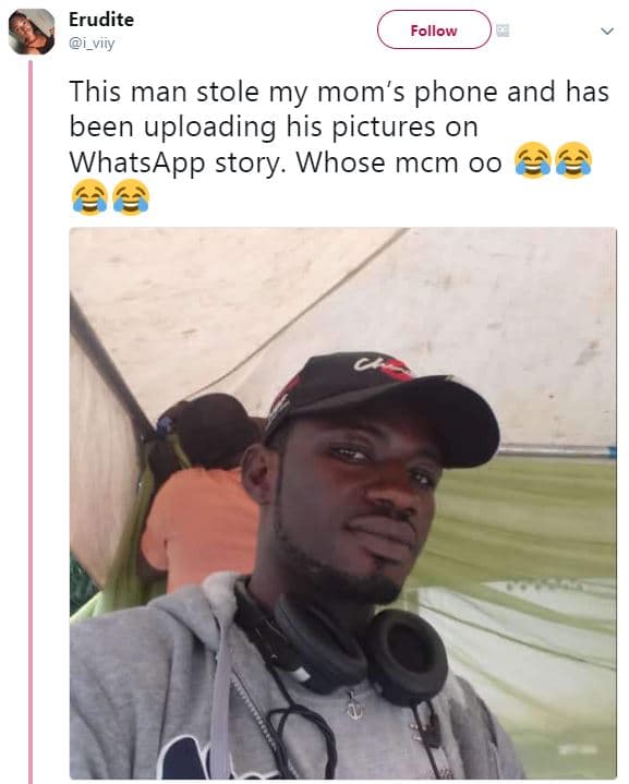 Erudite i_viiy follow this man stole my mom's phone and has been uploading his p