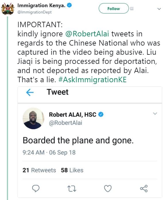 Immigration kenya. immigrationdept follow important kindly ignore robertalai twe