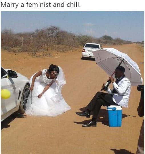 Marry feminist and chill.