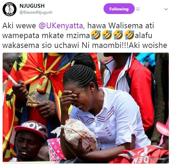 Njugush blessednjugush following aki wewe ukenyatta, hawa walisema ati wamepata