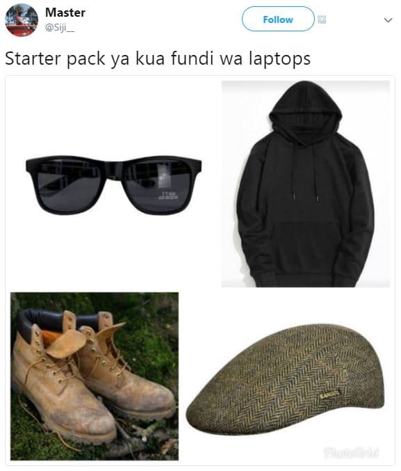 Master siji_ follow starter pack ya kua fundi wa laptops