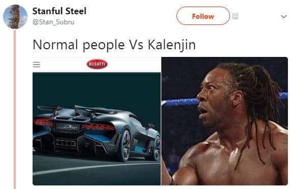Stanful steel stan_subru follow normal people vs kalenjin ugatti ,