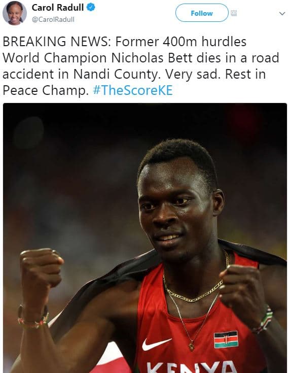 Carol radull carolradull follow breaking news former 4oom hurdles world champion