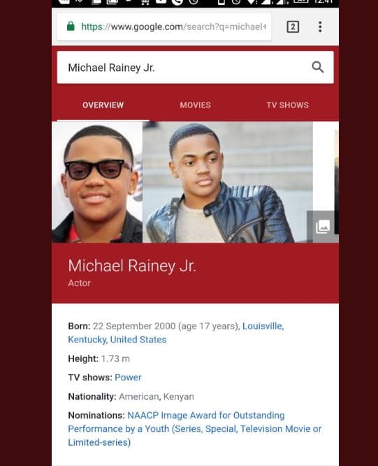 Wwwgoogle com search?qmichael michael rainey jr. overview movies tv shows michae