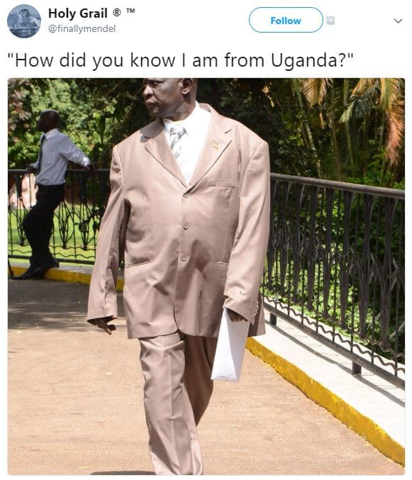 Holy grail finallymendel follow how did you know am from uganda?