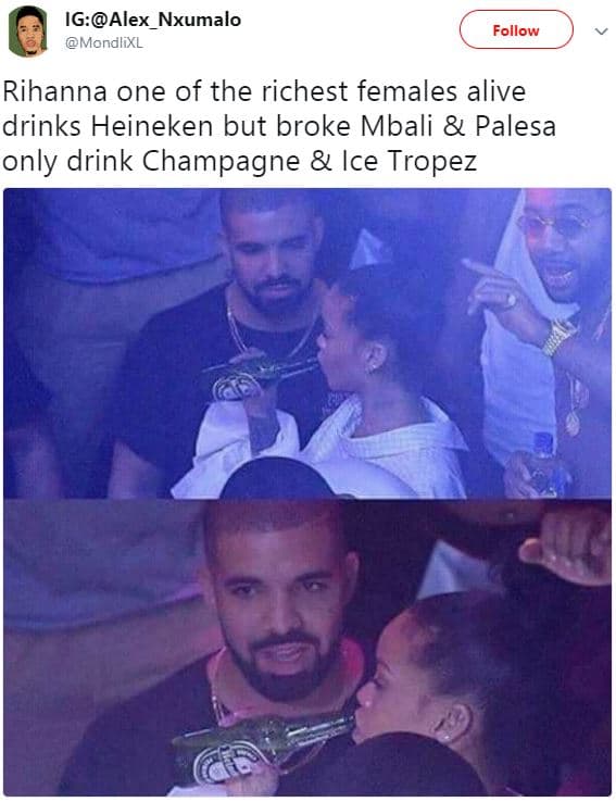 Igalex_nxumalo mondlixl follow rihanna one of the richest females alive drinks h
