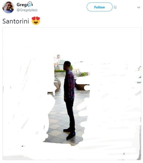 Greg gregstylezz follow santorini