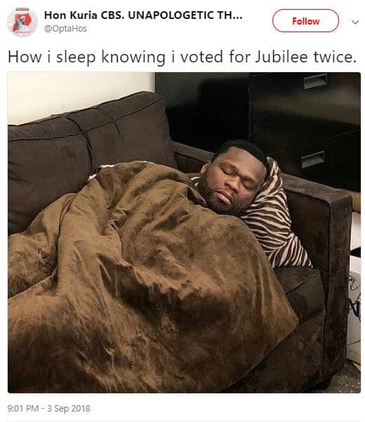 Hon kuria cbs. unapologetic th.. optahos follow how i sleep knowing voted for ju