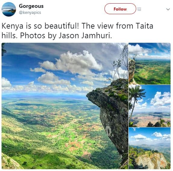 Gorgeous kenyapics follow kenya is so beautiful! the view from taita hills. phot