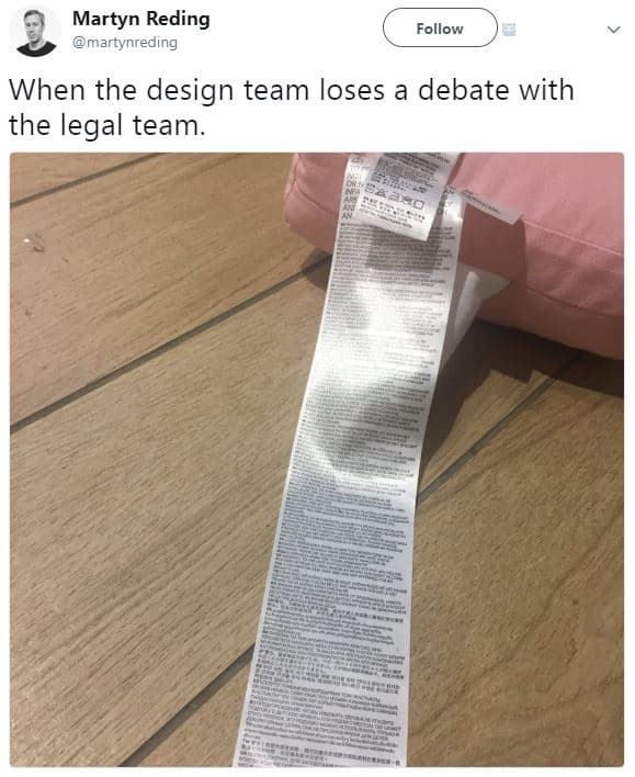 Martyn reding martynreding follow when the design team loses a debate with the l