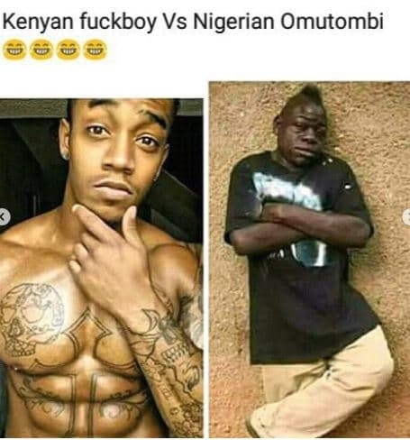 Kenyan fuckboy vs nigerian omutombi