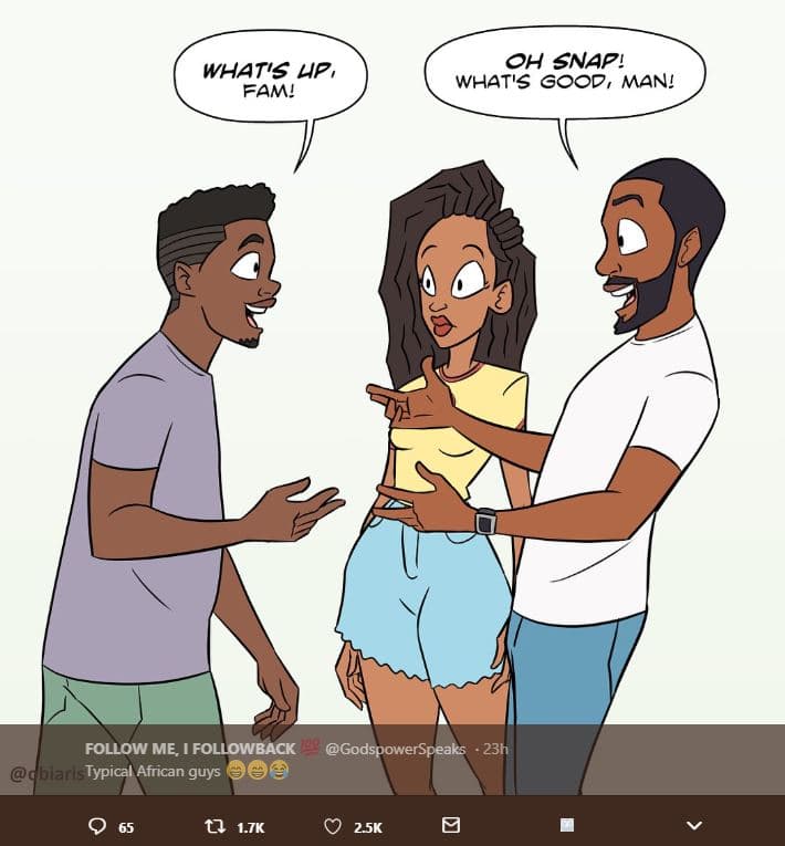 Oh snap! what's 4p, fam! what's good, man! follow me, followback blaristypical a