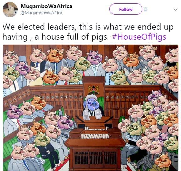 Mugambowaafrica mugambowaafrica follow we elected leaders, this is what we ended