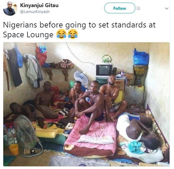 Kinyanjui gitau lemurkinyash follow nigerians before going to set standards at s