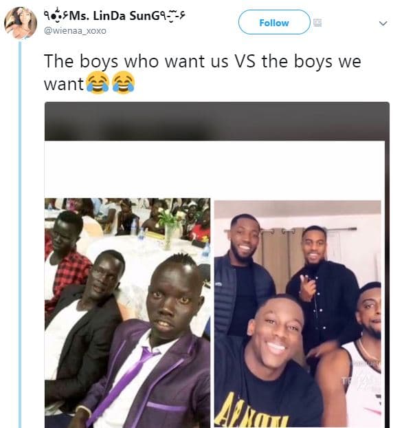 94,ms. linda sung9 wienaa_xoxo follow the boys who want us vs the boys we want