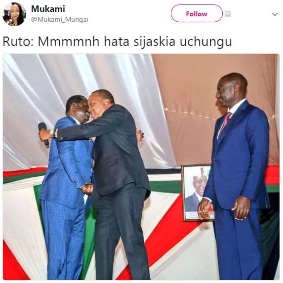 Mukami mukami_mungai follow ruto mmmmnh hata sijaskia uchungu